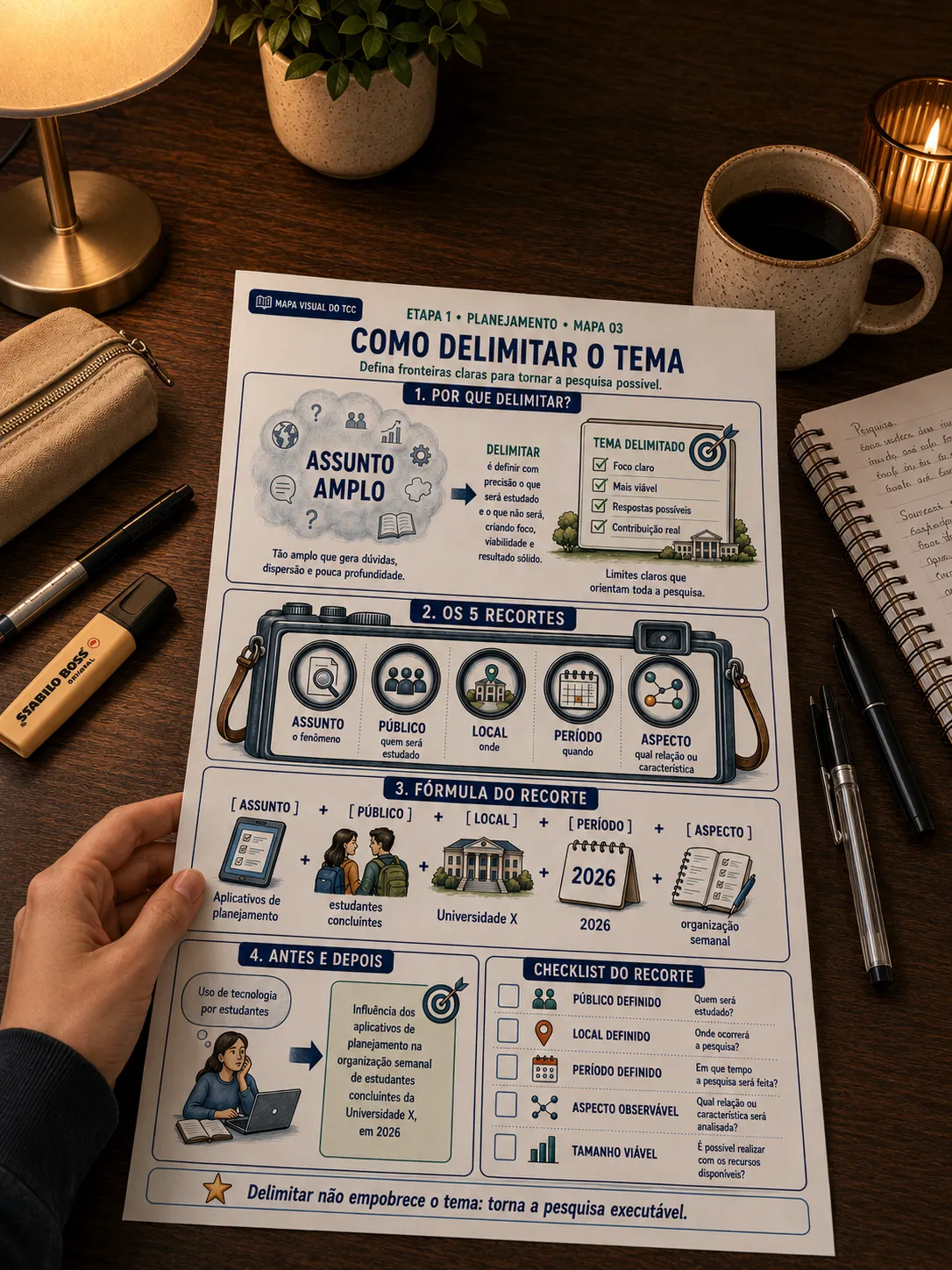 Material visual sendo consultado 3